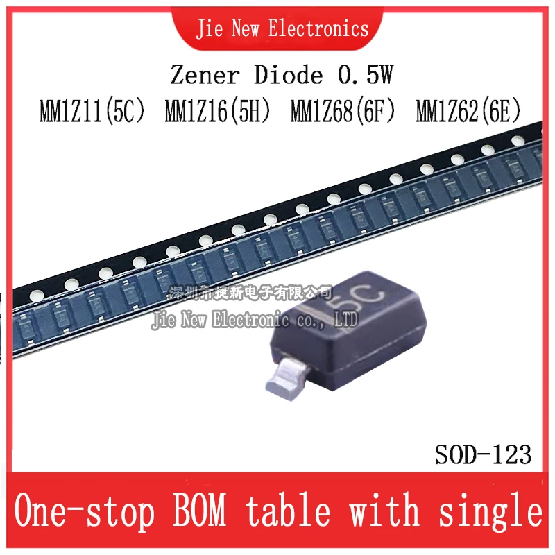 100Pcs Zener Diode … - image