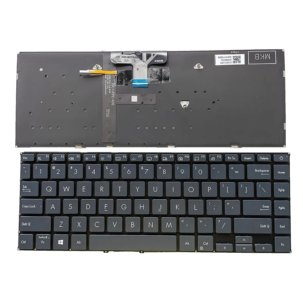 

Keyboard For ASUS ZenBook 14 UX435 UX435E UX435EGL UX435EAL with backlit US Layout