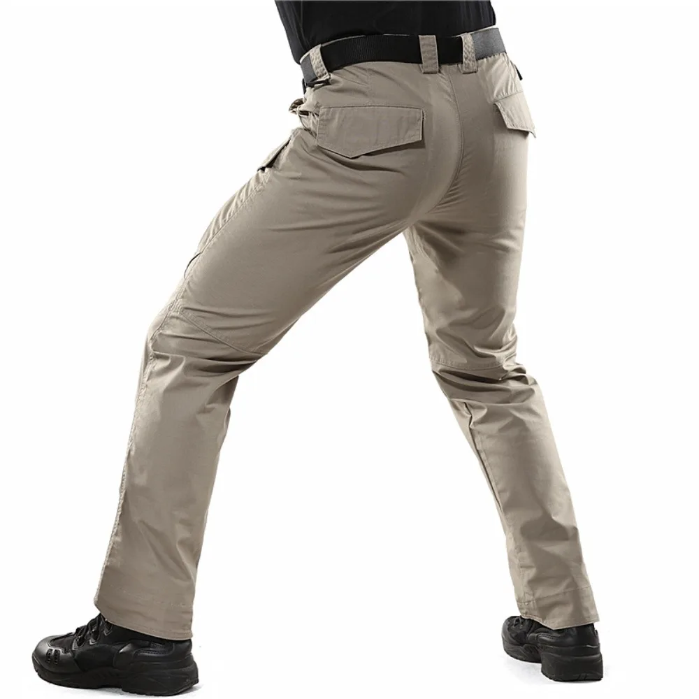 

Men's Waterproof Pants Urban Work Pants Multi-pocket Pants Military Fan Outdoor Training Pants
