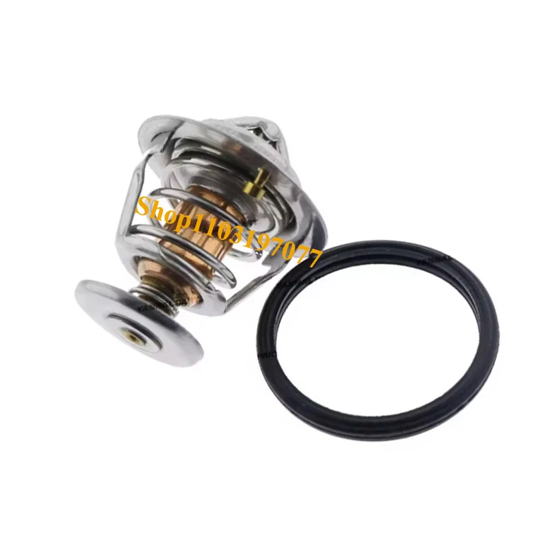 129155-49801 129155-49800 Thermostat  71ºC For Yanmar 3TNE84 3TNV84 3TNE88 4TNE84 4TNE88 4TNV84 4TNV84T 4TNV88