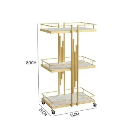 

Beauty salon shop special small cart small bubble instrument shelving hair tool car nail tattoo table wood