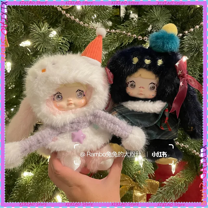 

Оригинальная слепая коробка серии Nommi Magical Christmas Eve — коллекционная кукла Kawaii, милое украшение для рабочего стола, модный подарок-сюрприз