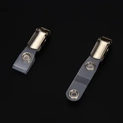 Portatarjetas de trabajo para personal de oficina, Clip de bolsillo en el pecho, accesorios de soporte de insignia, Clip de manga de tarjeta para trabajadores médicos, 3 piezas por lote