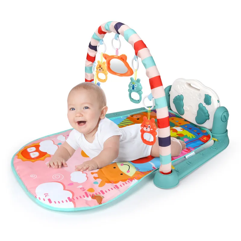 Baby Pedal Piano Fitness Rack Newborn Toys Educational Early Education Music Pedal Piano Toys