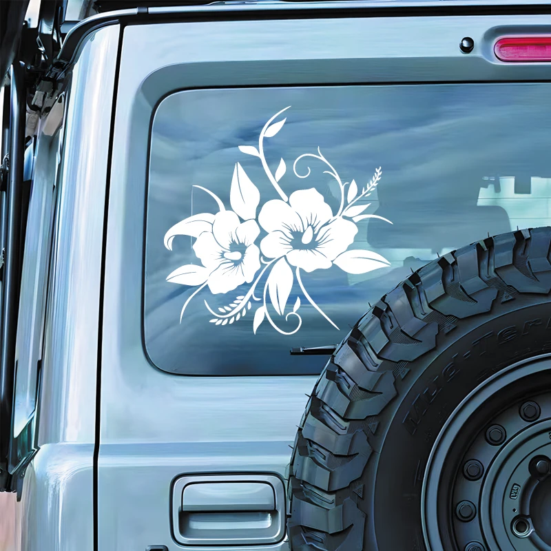 

Beautiful flower sticker,High Quality decal And Durable Automobiles Exterior Accessories for cars trucks motorcycles &laptops!