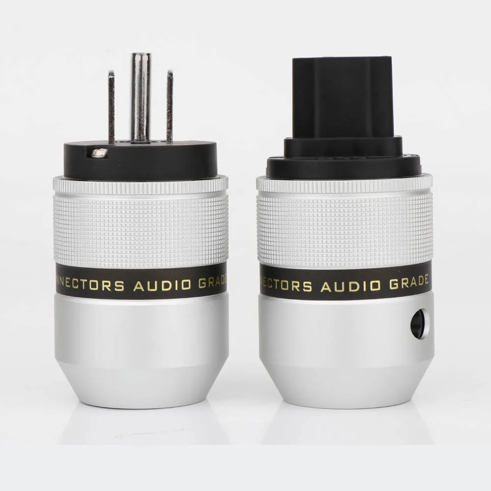 HIFI IEC Stecker Buchse Jack C15 15A Ac Netzkabel Wichtigsten Power EU/US Audio Audiophile DIY Kabel – Detail 3