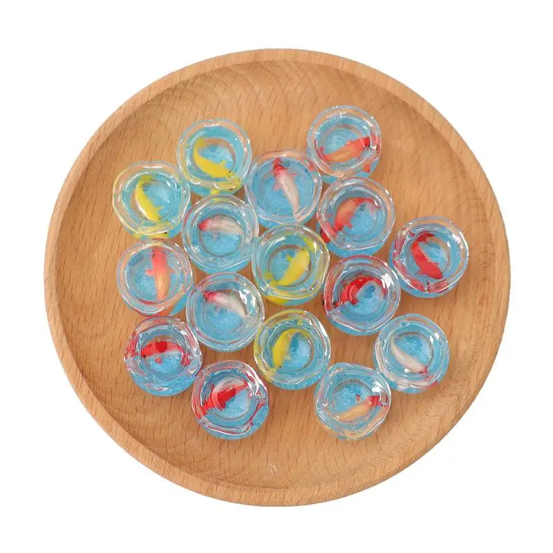 [JN] 1 قطعة حوض السمك بيت الدمية زخرفة المنزل اللعب دمية مصغرة محاكاة الزجاج خزان الأسماك نموذج DIY بها بنفسك