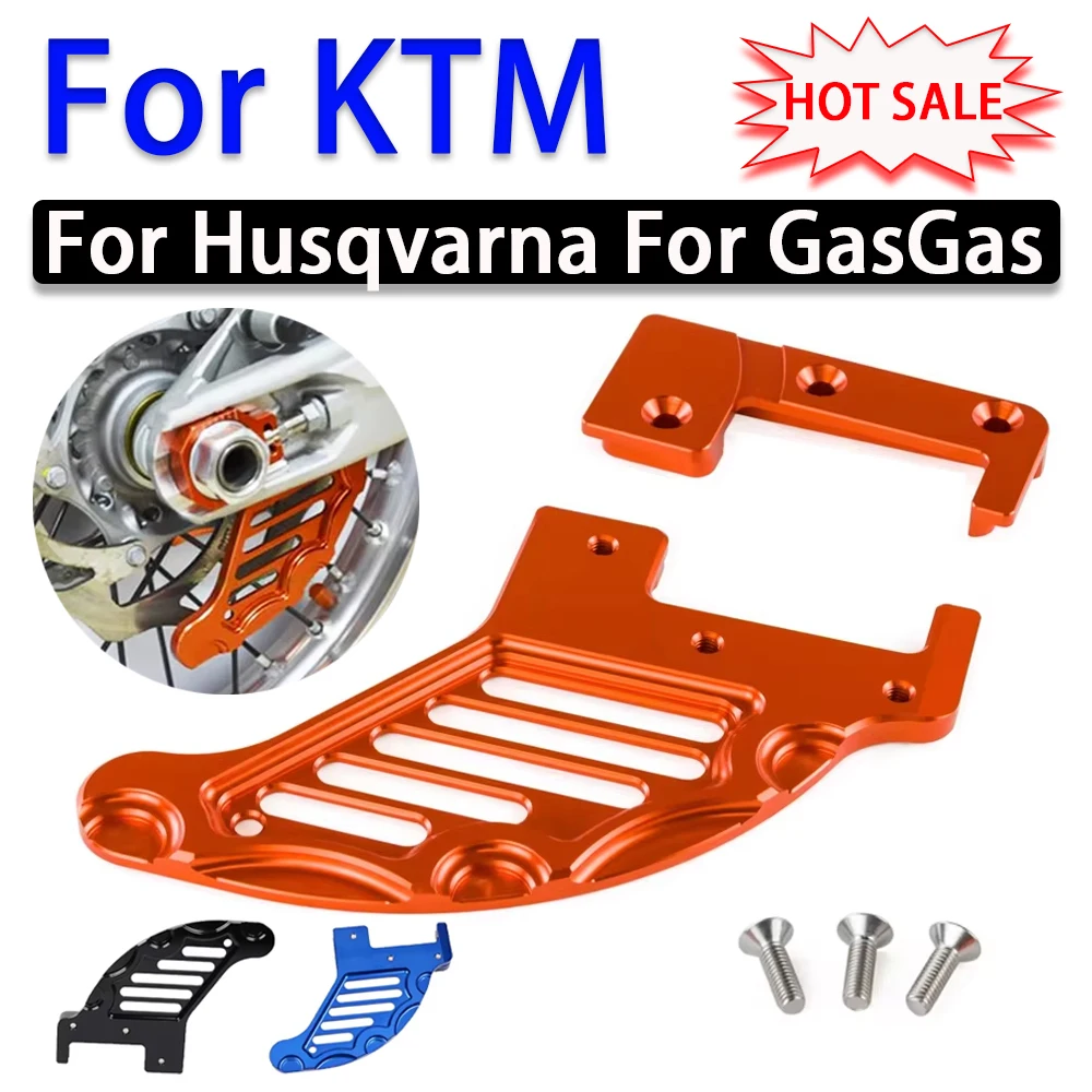 For KTM Husqvarna TE FE TC FC FX SX SXF EXC EXC F XC XCF XCW XCFW 125 150 250 300 350 450 501 Rear Brake Disc Guard Protector