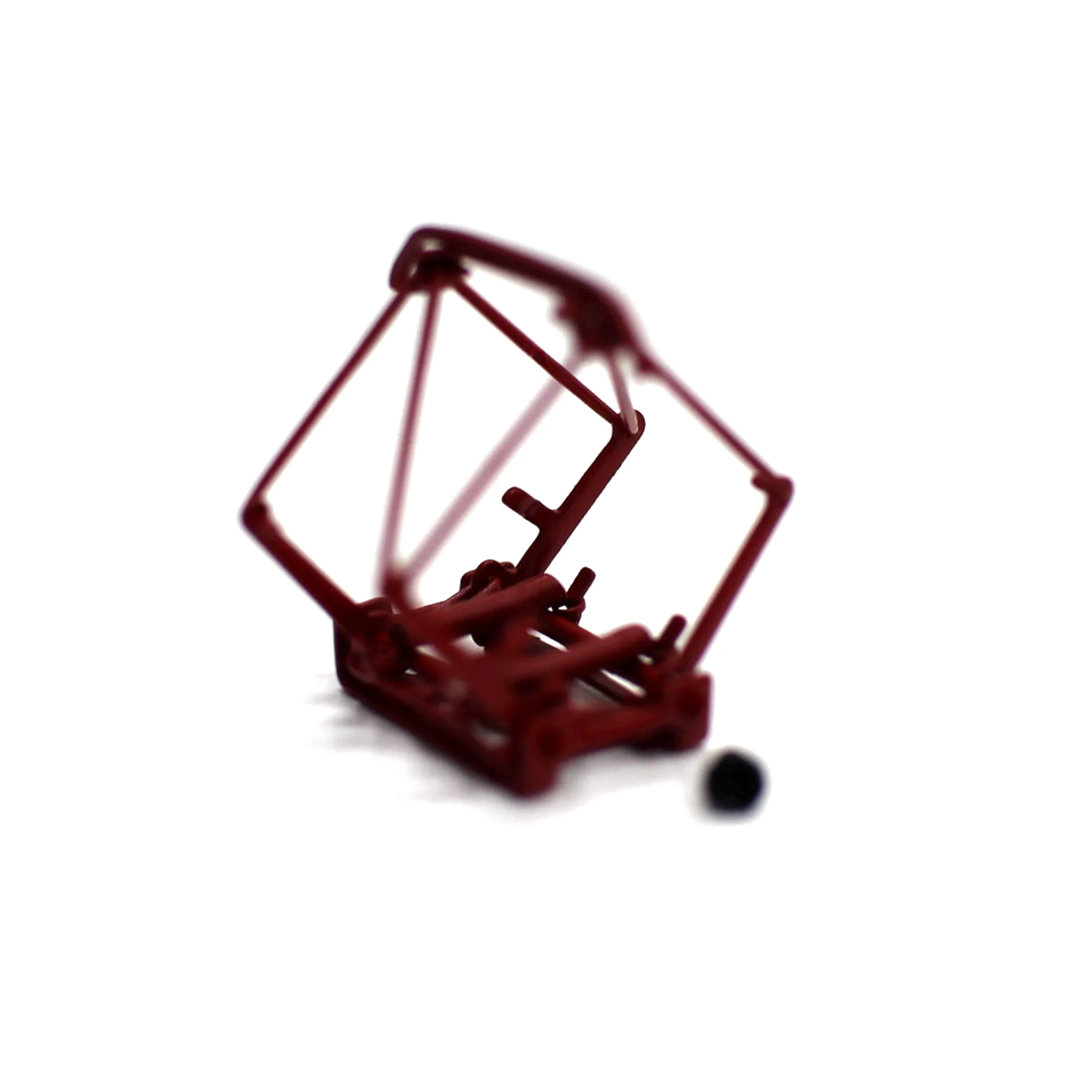 

N scale 1:160 81753 electric train model accessories (diamond pantograph antenna) DIY modified parts (10pcs)