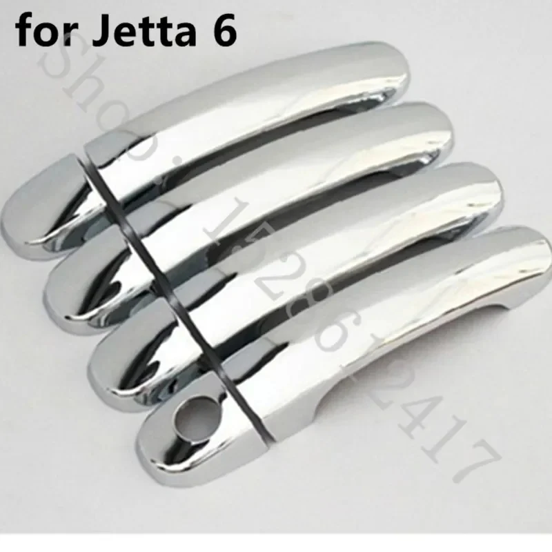 for Volkswagen Jetta 6 Mk6 2010-2013 ABS Chrome Door handle Protective covering Cover Trim car Accessories
