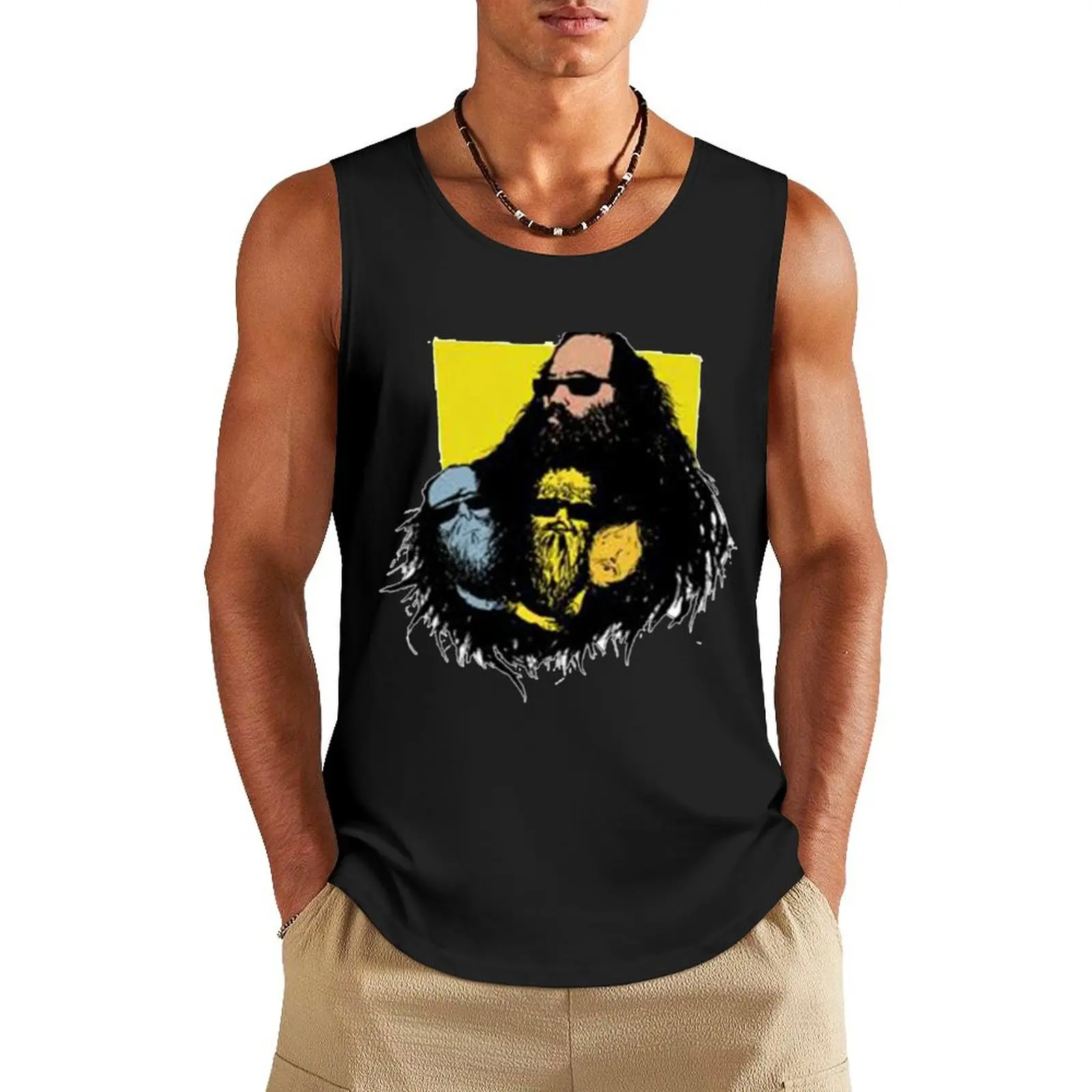 

rick rubin Tank Top muscular man T-shirt for fitness