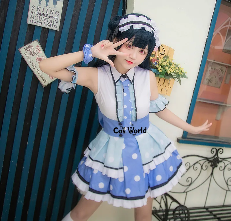 Love Live Sunshine Aqours Omoi yo Hitotsu Ni Nare MIRAI TICKET Takami Chika Ohara Mari Outfits Anime Customize Cosplay Costumes