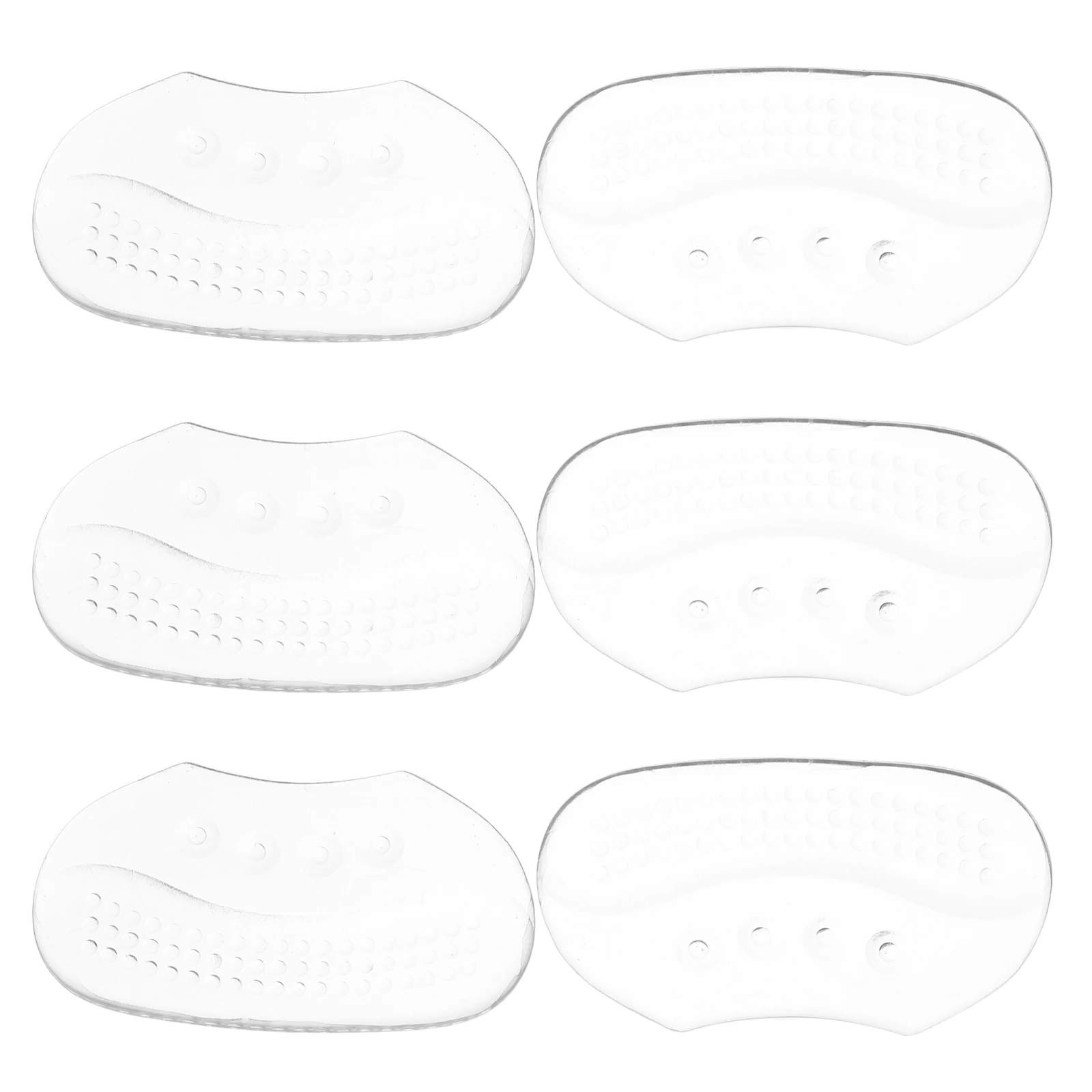 

Silicone Heel Cushion Liners Clear Anti-Skid Shoe Pads For High Heels Self-Adhesive Invisible Foot Protectors Blisters