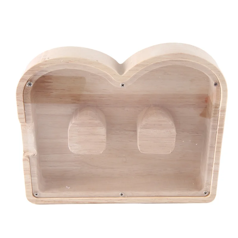 

【Деревянная копилка с буквами из 1 предмета, банка для экономии английского алфавита, прозрачная стеклянная банка для экономии монет B