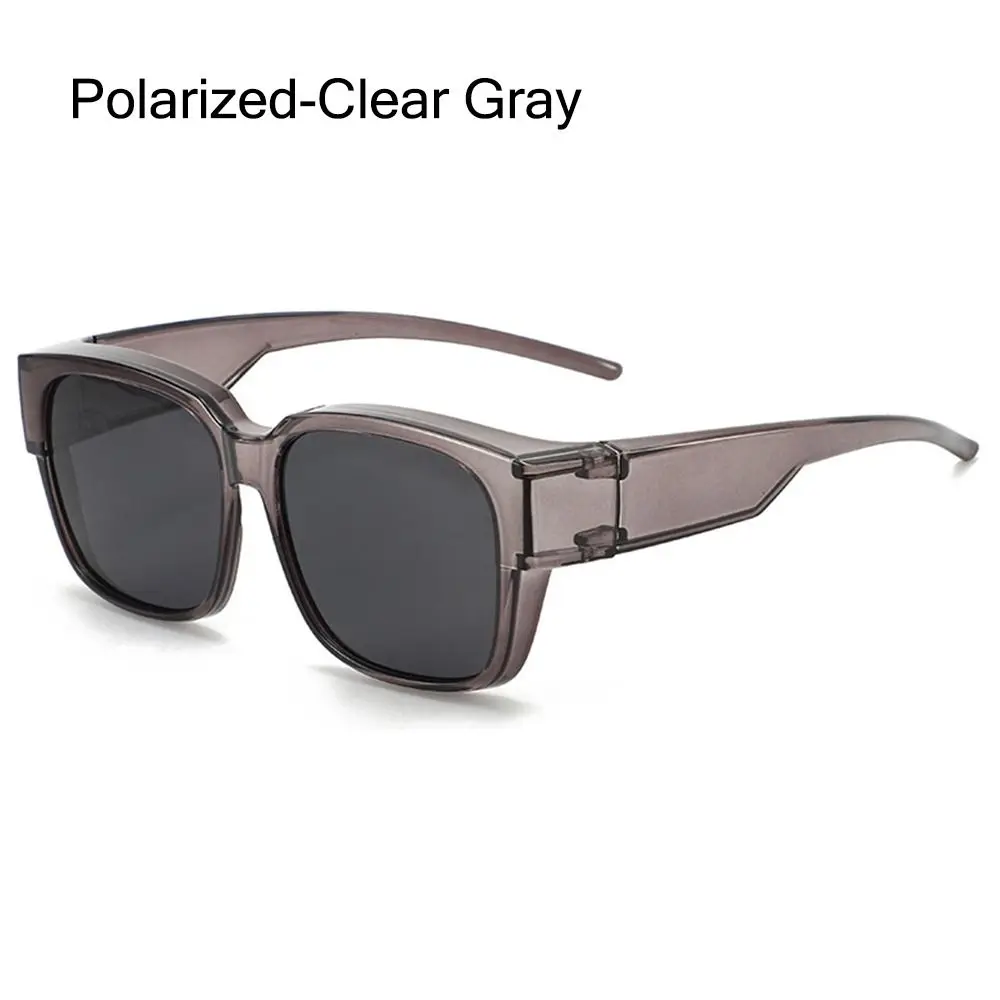 Trendy for Driving Riding That Can Be Worn over Other Glasses  Square Shades Fit Over Glasses Sunglasses Wrap Around