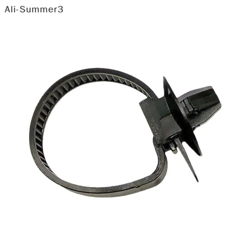 (YY)10/20Pcs 2025 Nerw Nylon Black Cable Ties Push Mount Wire Harness Fastener Cable Clamp Clips Ties Management Wire Organizers