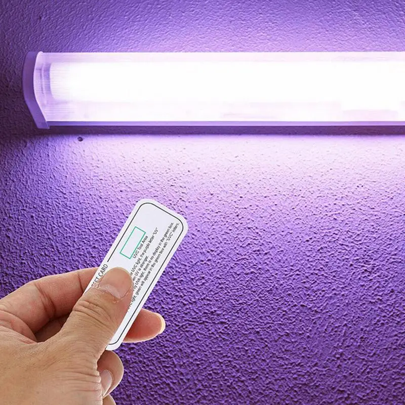 UV Test Uvc Card Light Indicator Testing Cards Detection Bearded Dragon Accessories Indoor Strip