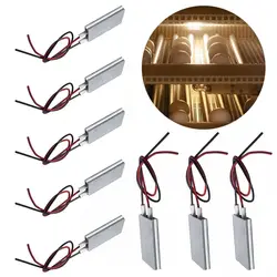 5-220V 40-270 Degrees Celsius PTC Heaters Heating Element Hair Dryer Curlers Heater Poultry Incubator Preheating
