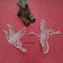 Red-crowned crane metal cutting dies 2021 for DIY Scrapbooking Embossing Cards Tool Decorative Crafts Die Cuts