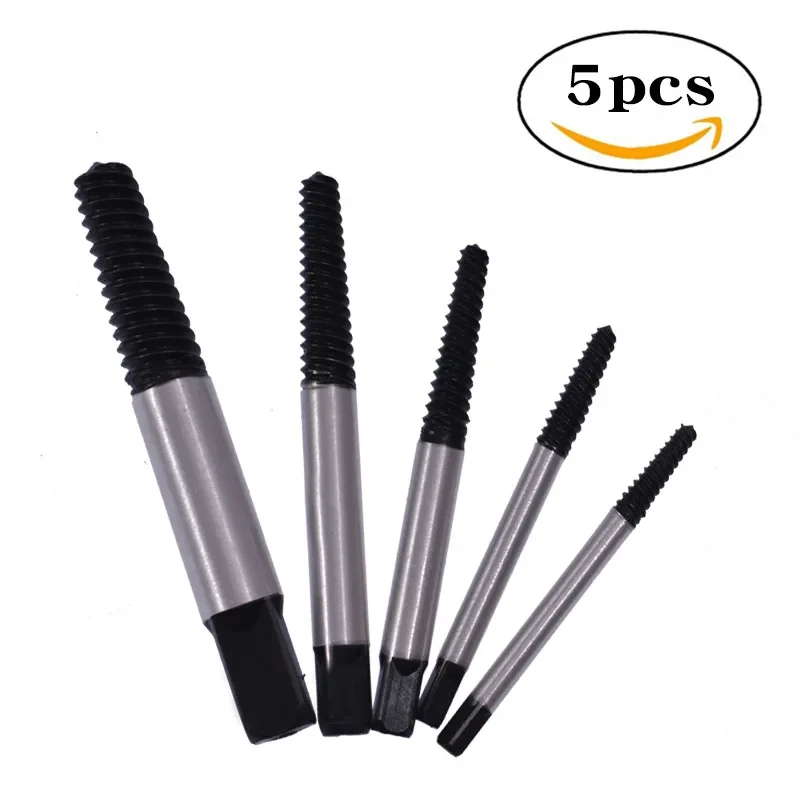 5PCs Broken Wire Extractor Boxed Sliding Teeth Damaged Screw Removal Tool  Stud Spanner