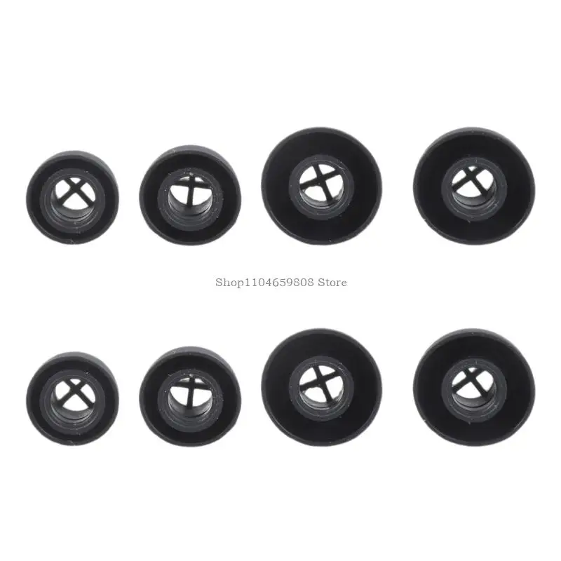 

4Pairs Anti-Slip Silicone Eartip For 3 Headphones Earbuds Ear Tip