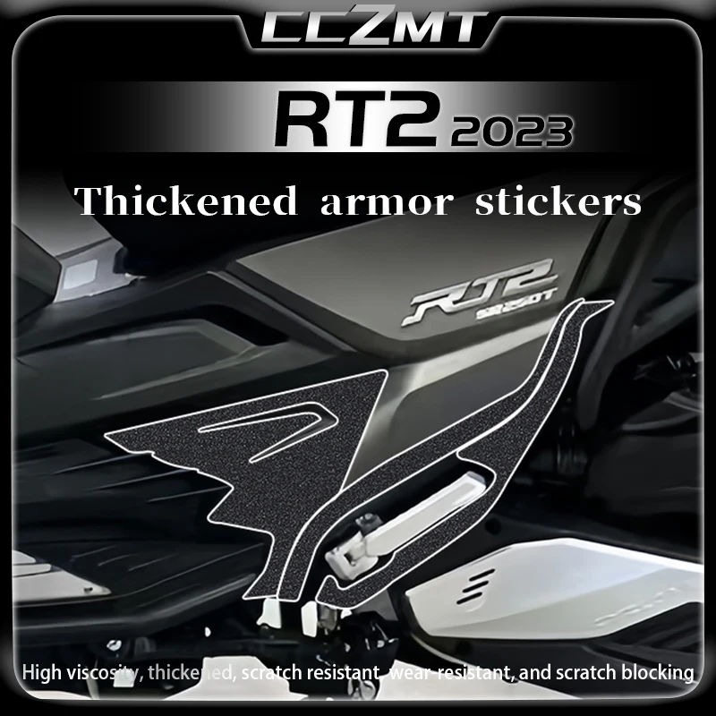 

For CYCLONE RT2 2023 thickened armor stickers fuel tank stickers waterproof body protection stickers modification accessories