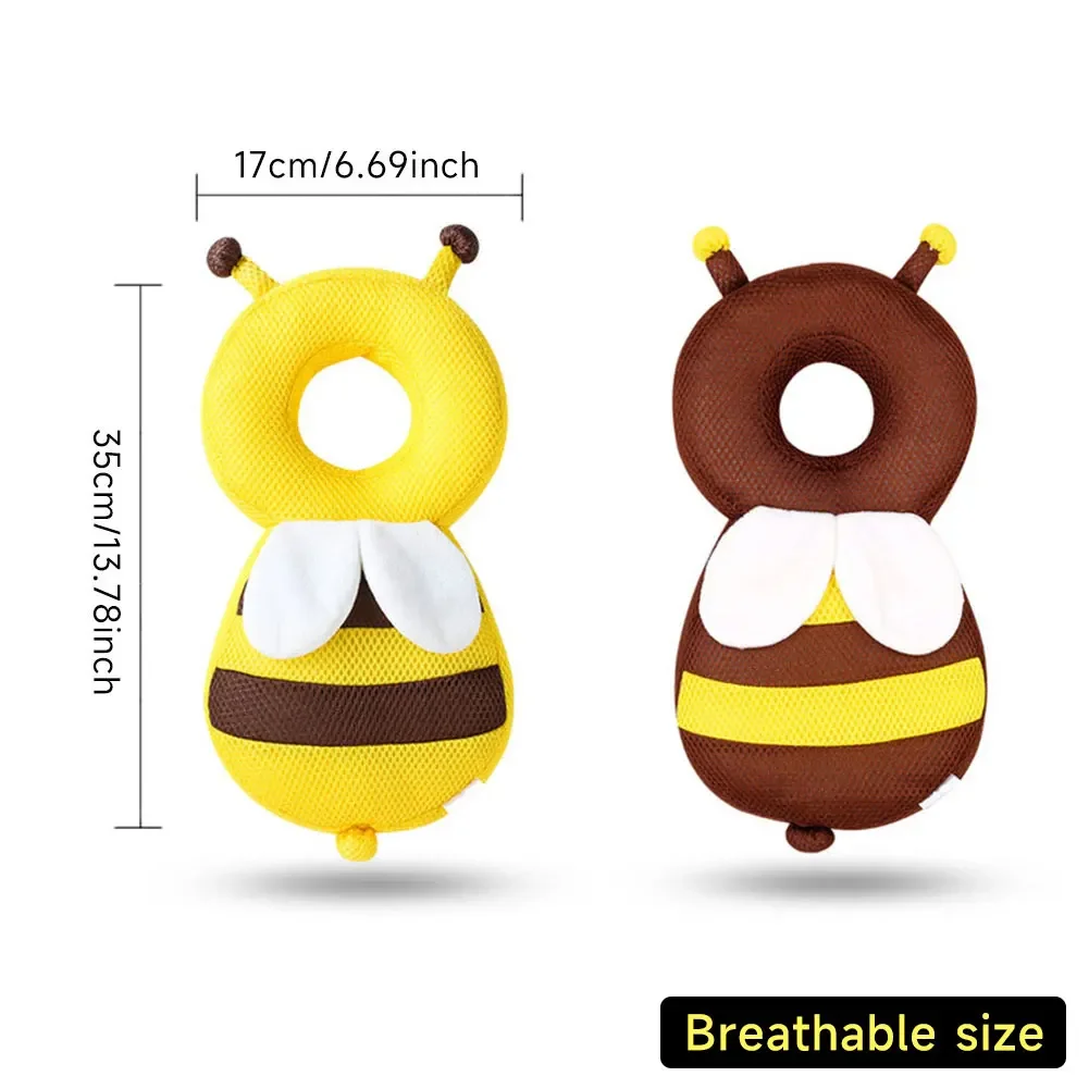 Little Bee Baby Head Protection Pillow - Breathable Anti Fall Hat Suitable for Young Children's Head Protection