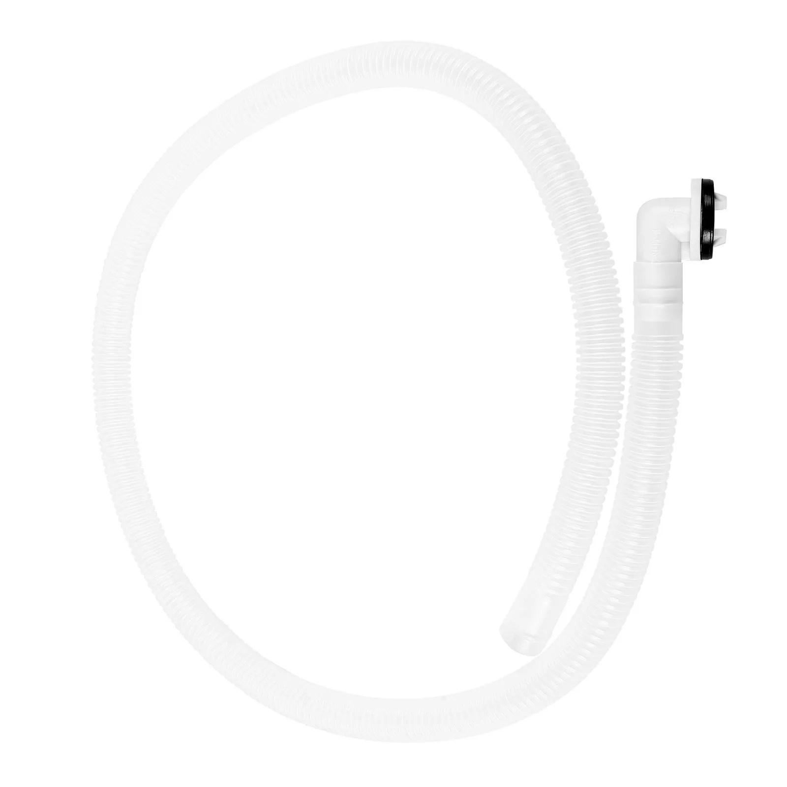 Air Conditioner Drain Hose Window Ac Drain Kit Elbow Fitting 6.56 Feet Flexible Clear Tubing Air Conditioning Drainage Hose