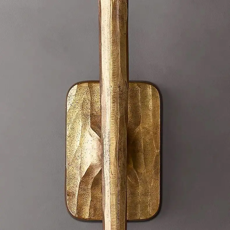 Brass Creative Wall Lamp Living Room Background Wall Staircase Entry Medieval Thaddeus Bedroom Bedside Lamp home appliance