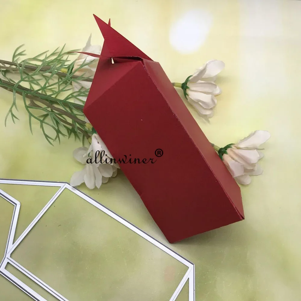 3dボックスデコレーションメタルカッティングダイ、diyスクラップブッキングアルバム、ペーパーカード、装飾クラフト、エンボス加工用ダイカット
