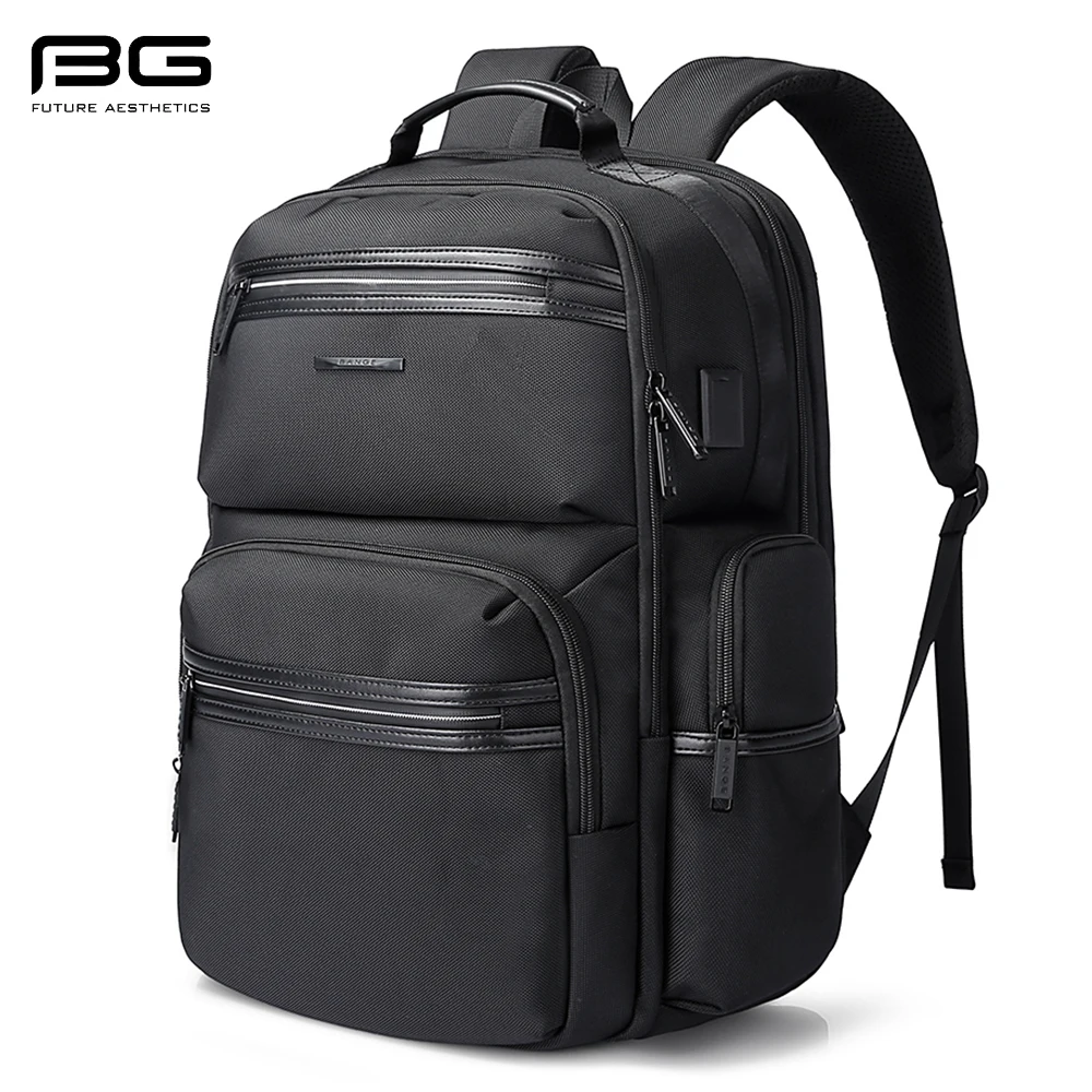 

BANGE Casual Business Men Computer Backpack 15 inch Laptop Bag 2022 Waterproof Oxford cloth Lady Anti-theft Travel Backpack