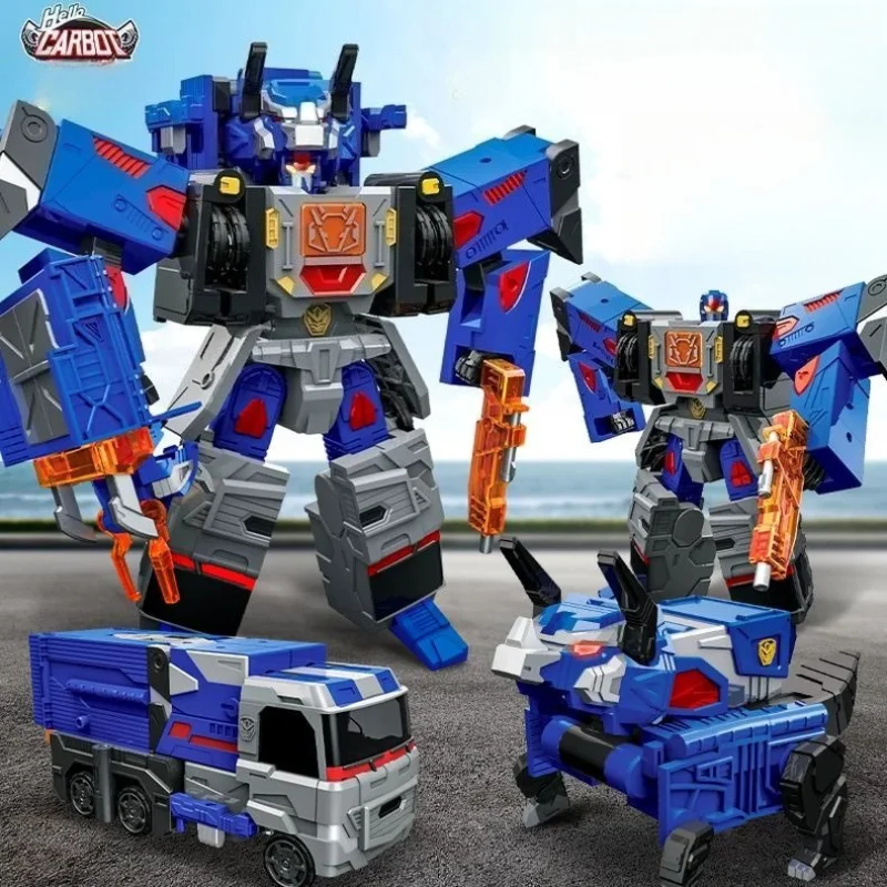 2025 nuevo Robot transformador 2 en 1 de juguete Hello Carbot 11,8 ''/30cm Ice Cool War God coche combinación figuras de acción de juguete para regalo de niños