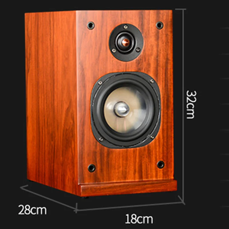 ONL-001 Dual Line Split HIFI 5-Zoll Home Desktop Audiophile Bücherregallautsprecher 15-250 W/6 Ohm