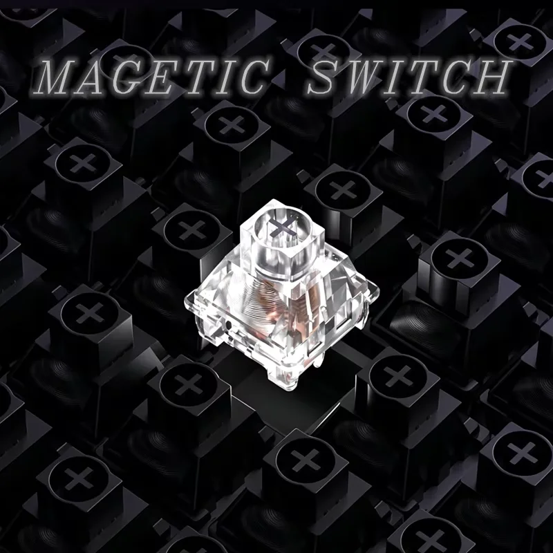 KeyTok NOVA Magnetic Switch Axis Stability Not Rock RGB POM HIFI Mahjong Sound For Magnetic Gaming Keyboard HallEffect Switches