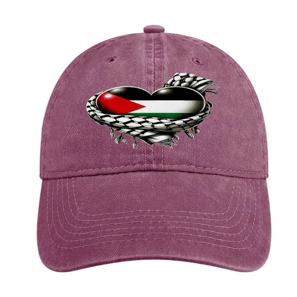 

Palestine Pattern Printing Casual Outdoor Sport Hats Birthday Gift Unisex Baseball Caps Adjustable Sunscreen Hat Trucker Cap