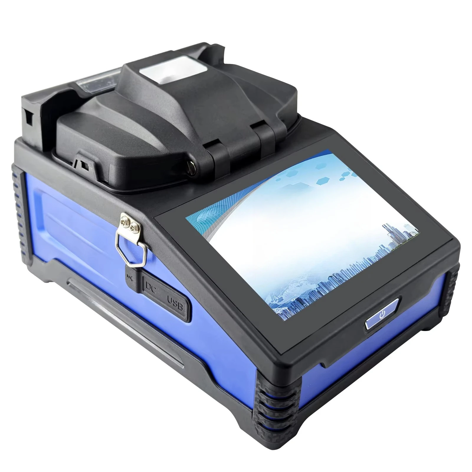Hot Sale FT-322R  5 Inch Screen Automatic Core to Core FTTX 6 MOTOR Fiber Optic Fusion Splicing Machine
