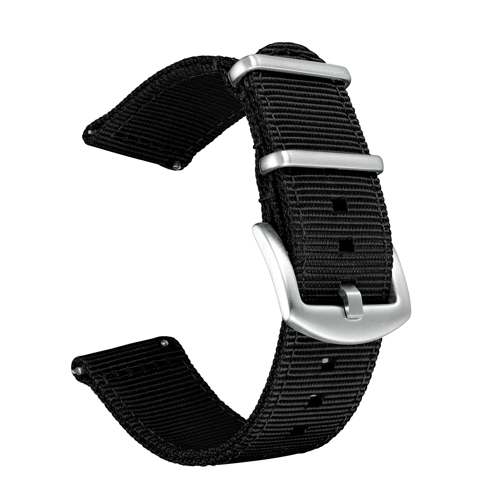 Ochstin high quality nylon 20mm 22mm multi-colored men's watch strap with waterproof woven canvas nylon strap