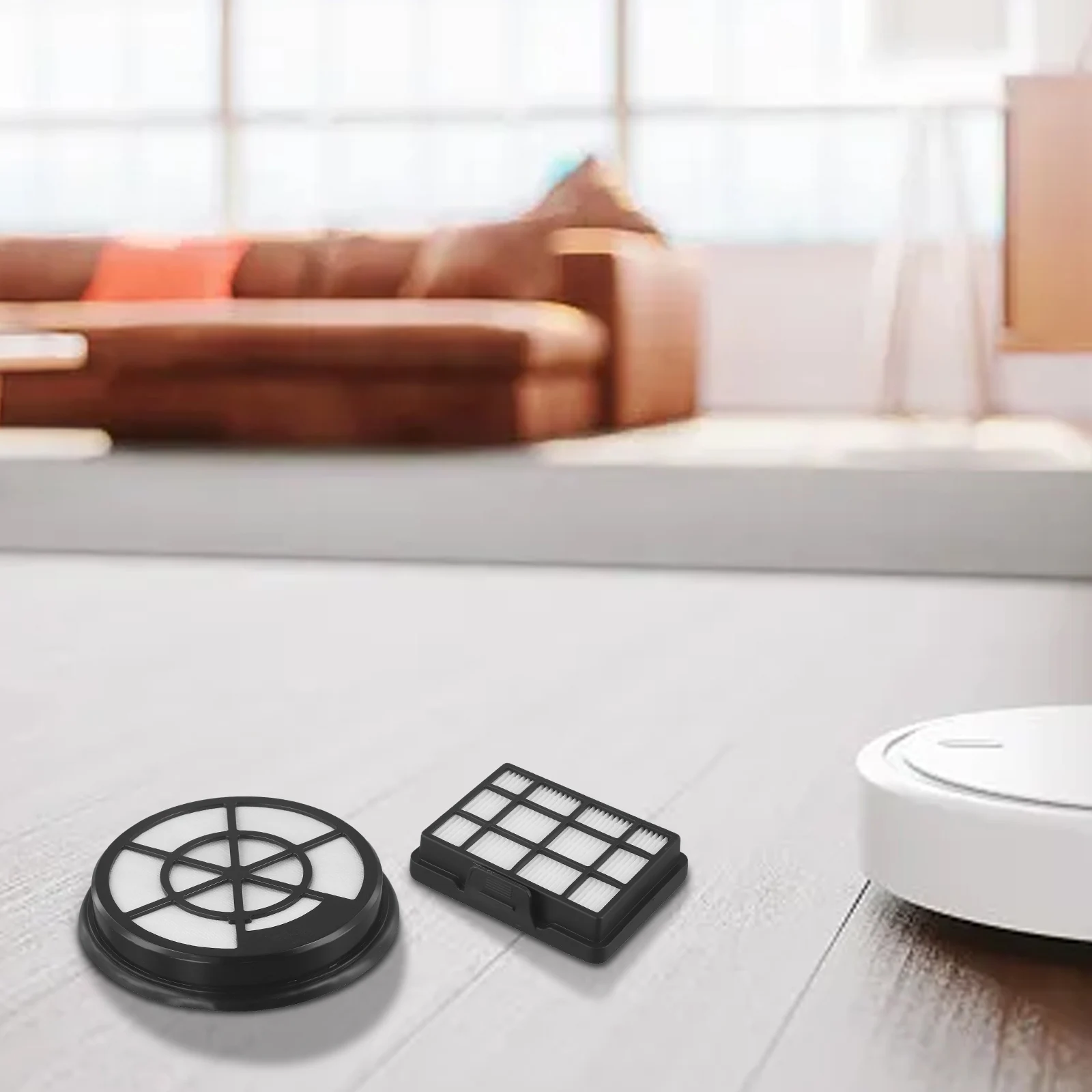 يلتقط مجموعة مرشح الجسيمات الصغيرة مرشح عالي الكفاءة جودة الهواء الداخلي المحسنة لـ Silvercrest SBZBK 850 A1