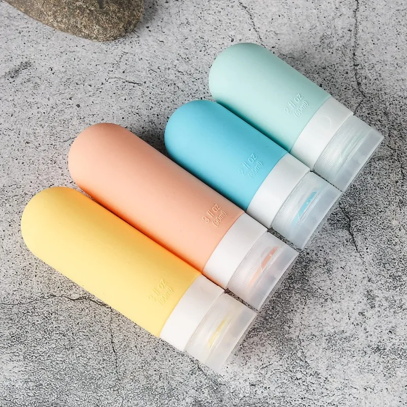 Leak Proof Travel Bottles Set Portable Refillable Empty Liquid Containers For Shampoo Conditioner Lotion Cosmetic Toiletries - view 3