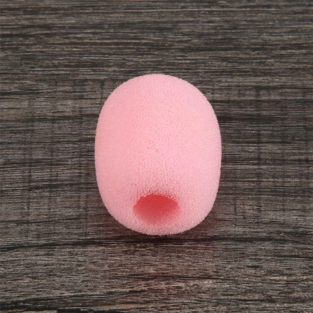 RISEN, 10 шт., ветровое стекло микрофона с лацканами, микрофонная губка, пенопластовый чехол, мини-размер, петличный микрофон, ветровое стекло, розовый