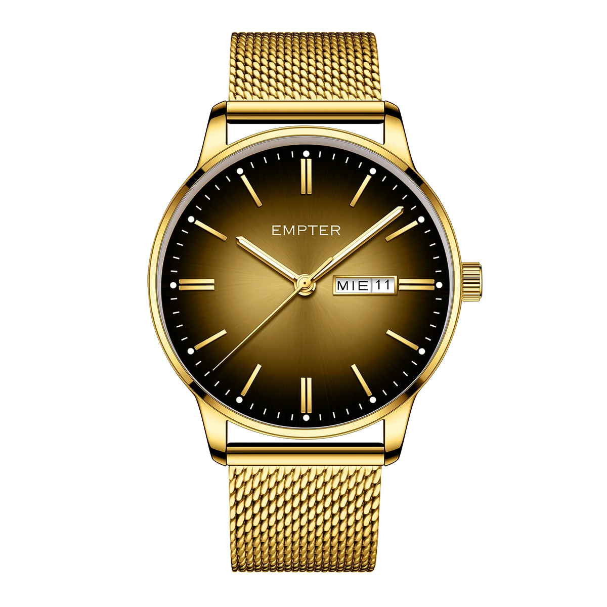 

Men's Fashion Luxury Stainless Steel Band Watch for Men Business Auto Date Chronograph Analog Quartz Wristwatches