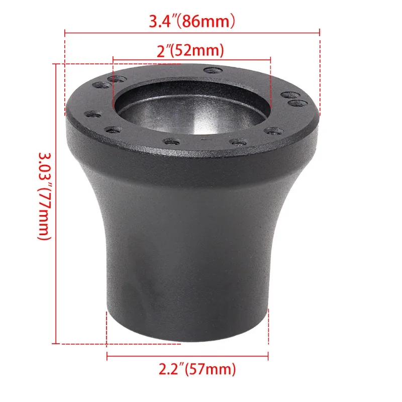 Steering Wheel Base Adapter Connector Fit Golf Cart Modification Steering Assembly Connection Replacement Accessory  2pcs