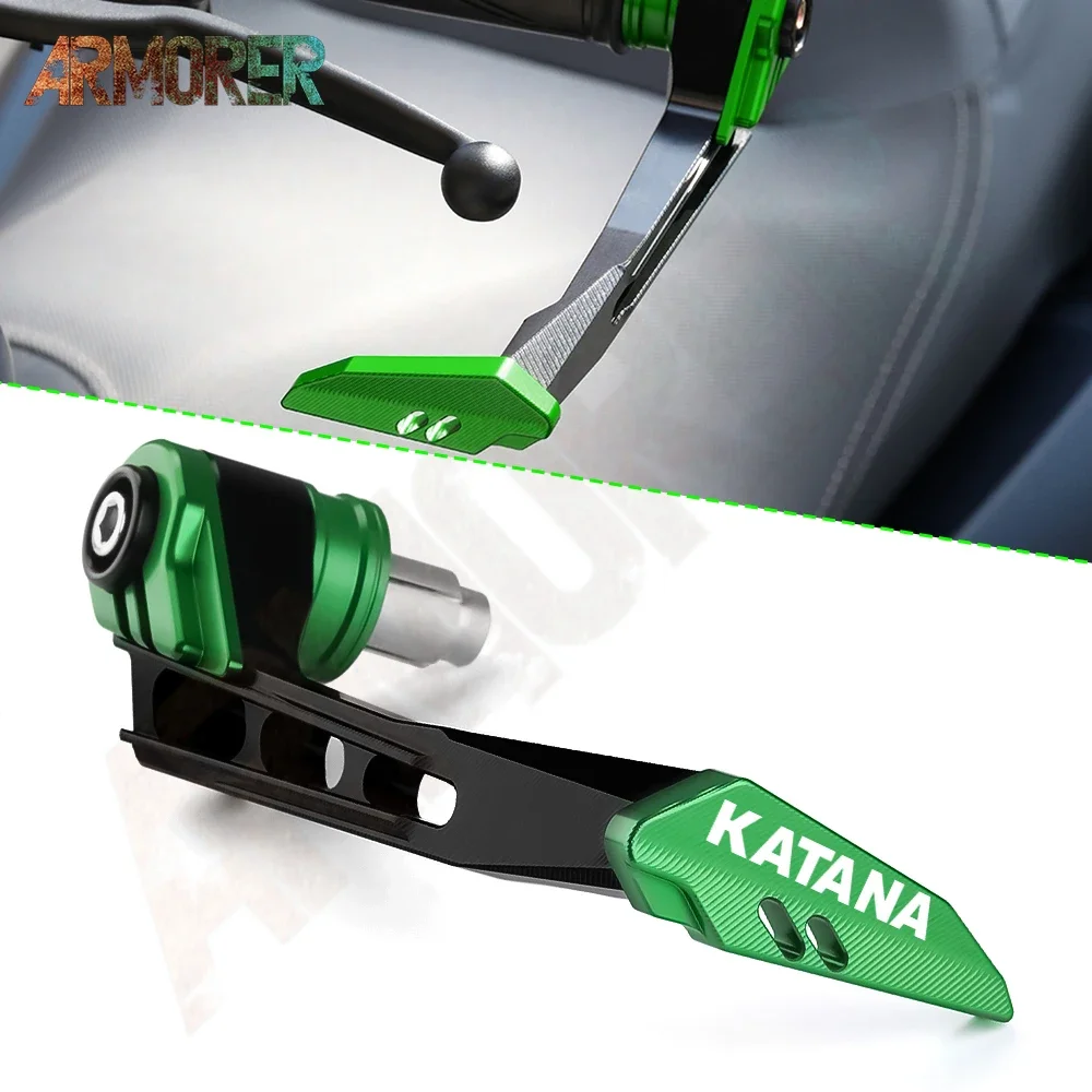 

Motorcycle Aluminum Alloy Universal Accessories Brake Lever Guard Handlebar Protector For Suzuki KATANA 600 650 750 1000 1100