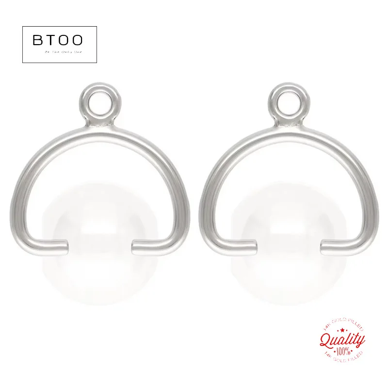 

Зажим для пряжки из стерлингового серебра 925 пробы для кулонов 6/8 мм, ювелирные изделия, аксессуары «сделай сам», подходящие для изготовления и изготовления ювелирных изделий на заказ