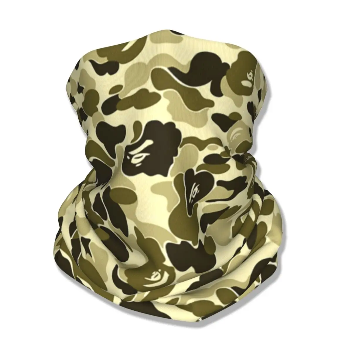 Camouflage Pattern Bandana Neck Cover Printed Camo Mask Scarf Multi-use Headwear Running Unisex Adult Windproof