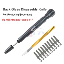 RL-066 Glass Break Breaking Blasting Pen For iPhone 11-16 Back Cover Camera Lens Crack Demolishing Removal Fixture Repair Tools