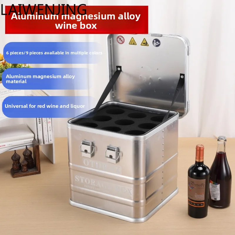 

HLZ high-end office villa wine glass protection box collection box universal