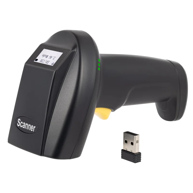 

2D Qr сканер штрих-кода Ручной считыватель штрих-кода Поддержка сканирования экрана Считыватель штрих-кода UPC для складской библиотеки