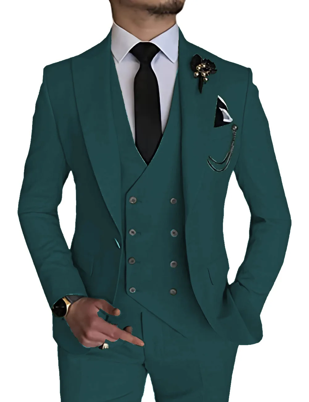 Abito da sposo best man abito a tre pezzi cr148