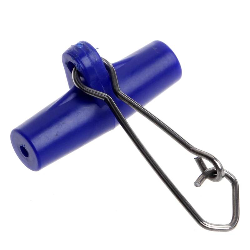 50 stks/pak Fishing Sinker Slide met voor lock Mooie Connector voor Braid